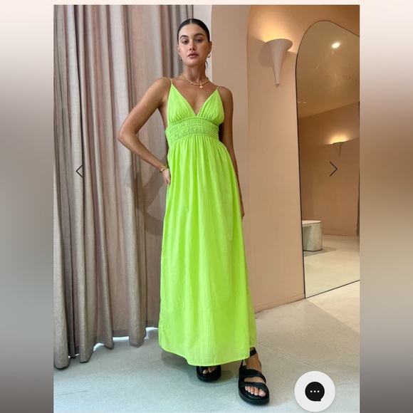 Faithfull The Brand Brown Maxi Dress - Picture 6 of 8